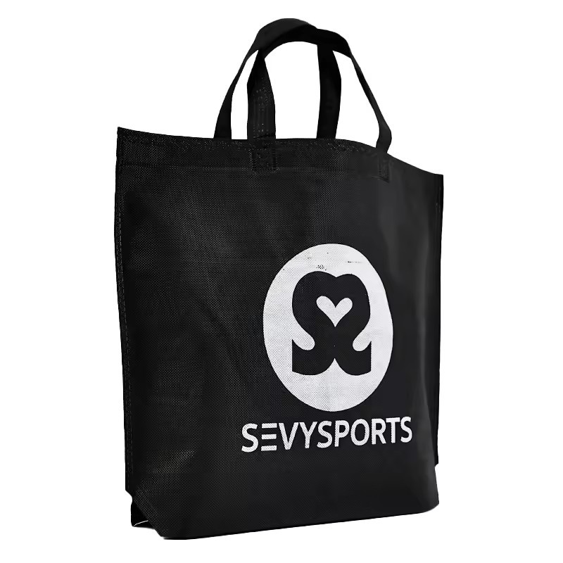 non woven shopping bag with custom printed logo garment bag