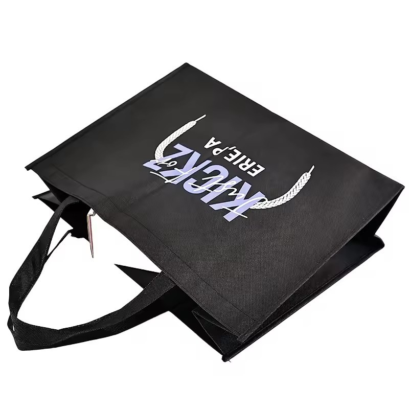 Custom size Printed Eco Friendly carry bag non woven fabric Recycle Shopping Wholesale Non Woven grocery Tote Bags