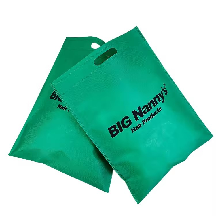 Eco Friendly Reusable Non Woven Bags black non woven bag custom logo for women Shopping Tote Bags