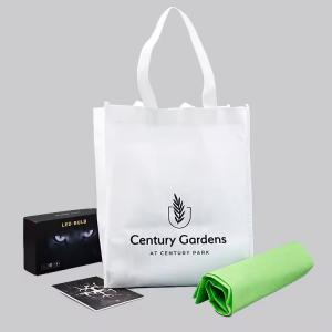 Non-woven note Bags Fabric Design non-woven portable shopping bag Eco Material Handle Non Woven bag