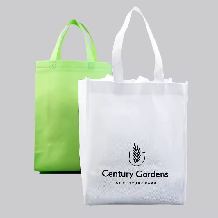 Non-woven note Bags Fabric Design non-woven portable shopping bag Eco Material Handle Non Woven bag