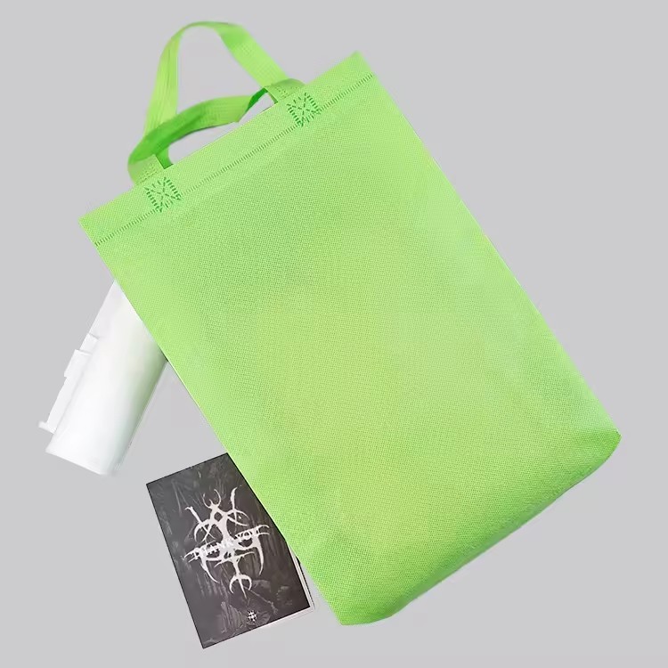 Non-woven note Bags Fabric Design non-woven portable shopping bag Eco Material Handle Non Woven bag