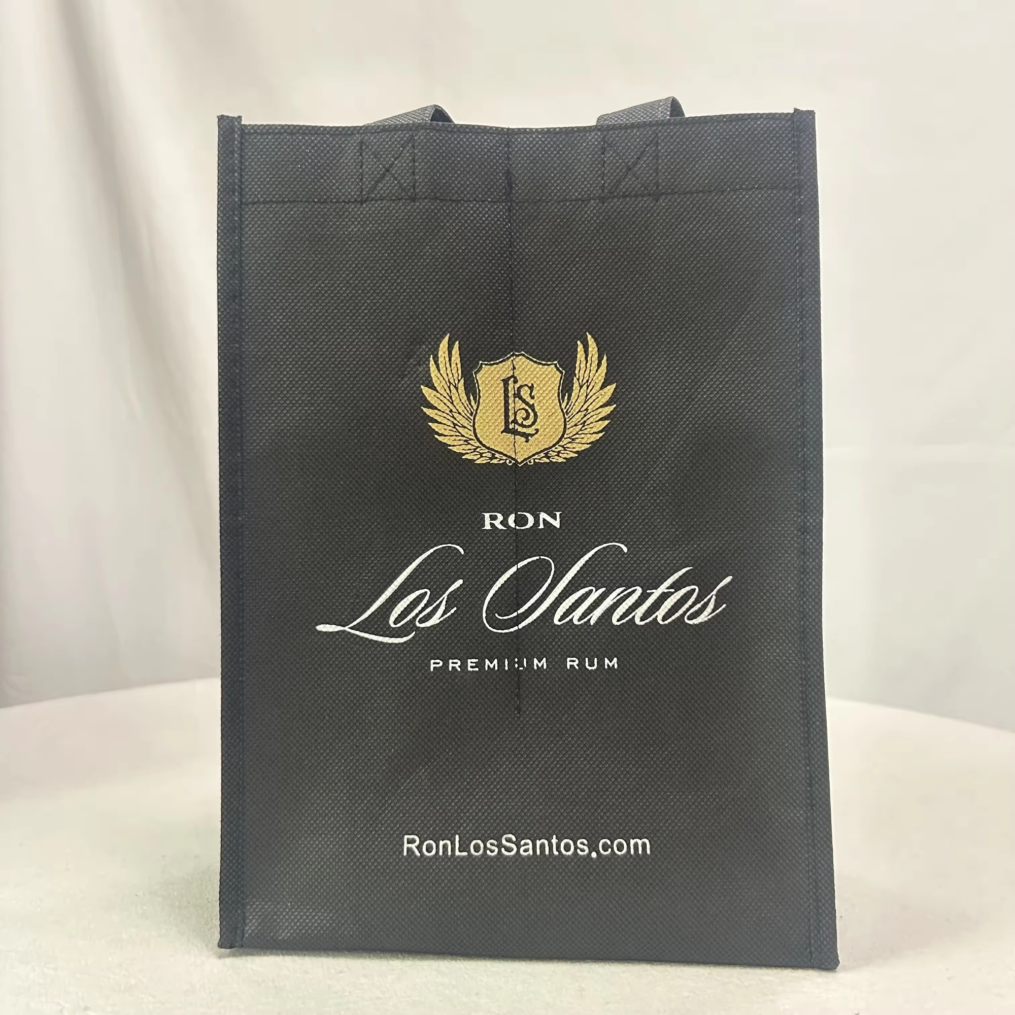 High Quality Fashion Custom Logo Printed non woven bag Packaging Wine Bottle Bags Paper Wine Bag