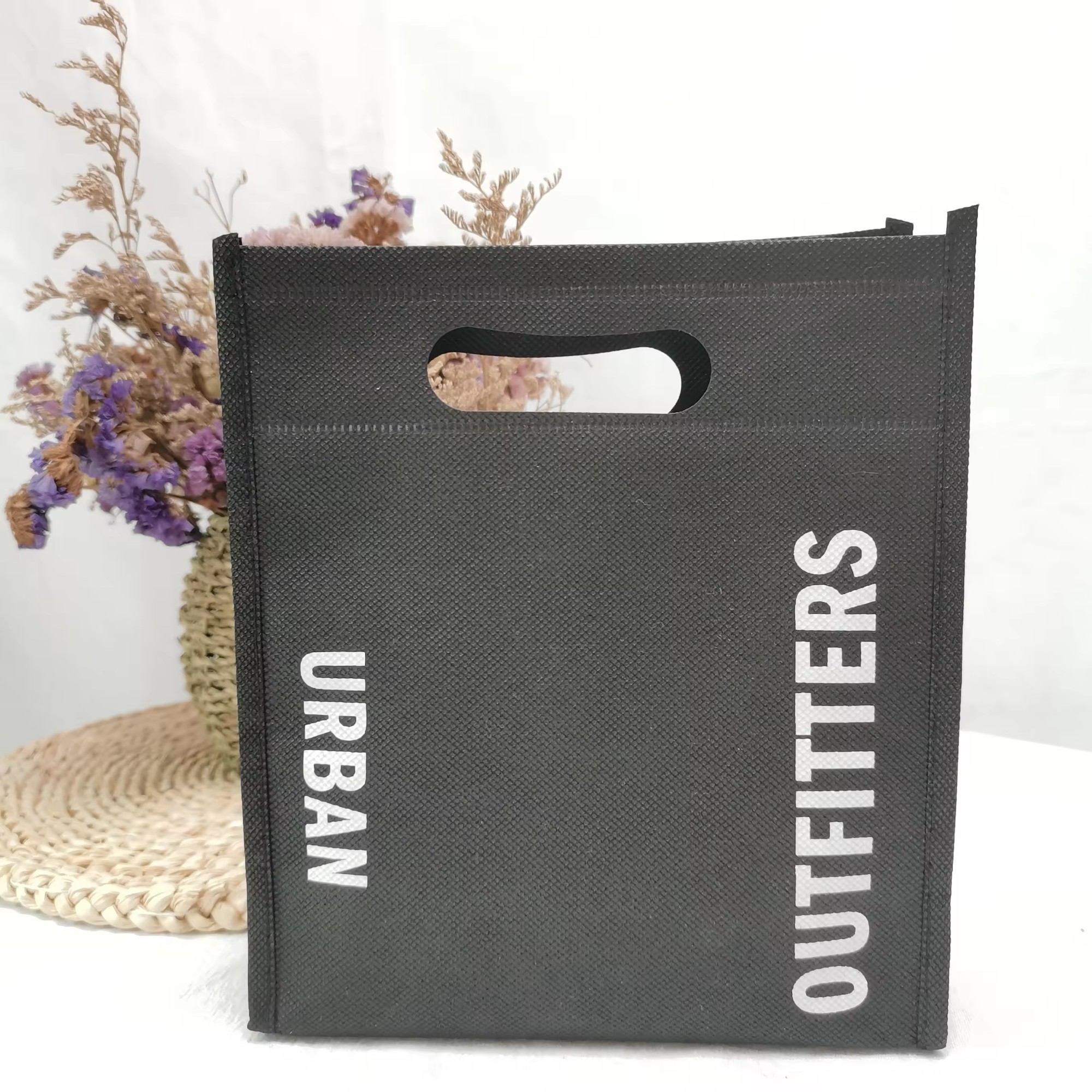 non wove shopping bag Reusable fabric non woven Bag Durable supermarket packaging tote bag