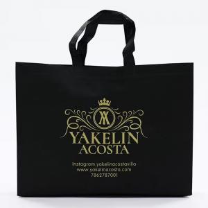 Promotional Logo Printed Non-woven Bag Reusable Grocery Tote Bags Heavy Duty Shopping Pp Non Woven Bag