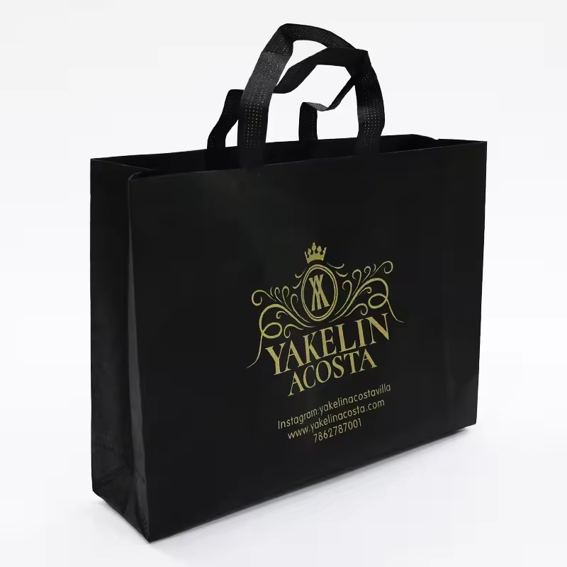 Promotional Logo Printed Non-woven Bag Reusable Grocery Tote Bags Heavy Duty Shopping Pp Non Woven Bag