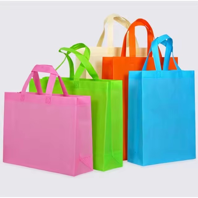 eco-friendly recycle reusable foldable non woven shopping bag