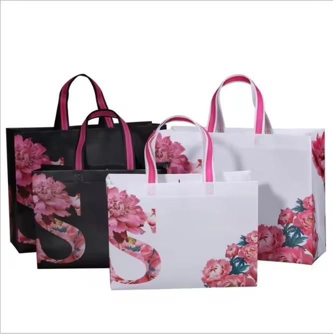 Recyclable Customized non woven fabric carry bags