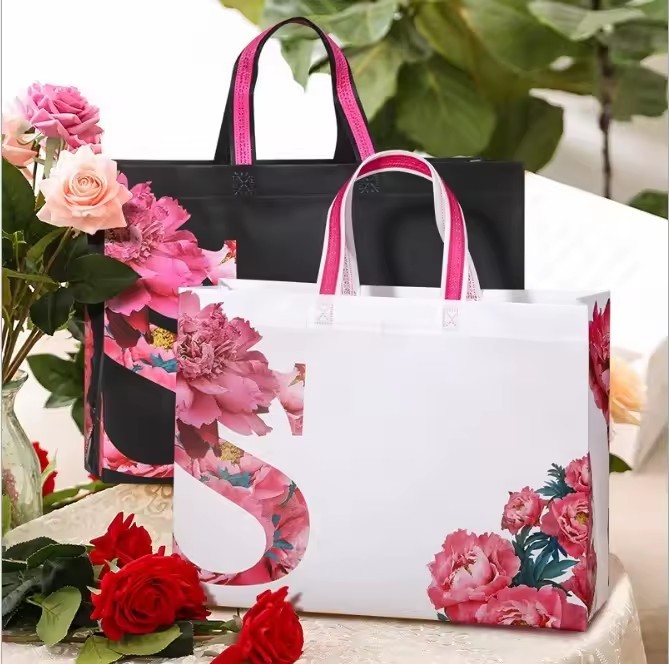 Recyclable Customized non woven fabric carry bags