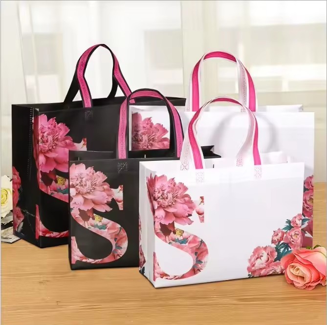 Recyclable Customized non woven fabric carry bags