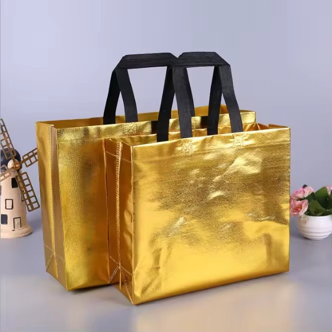 non-woven laser bag laser carrying bag laser non-woven tote bag