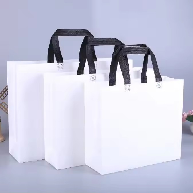 Promotional Colorful PP Non Woven Bag Reusable Carry Shopping Tote Bag