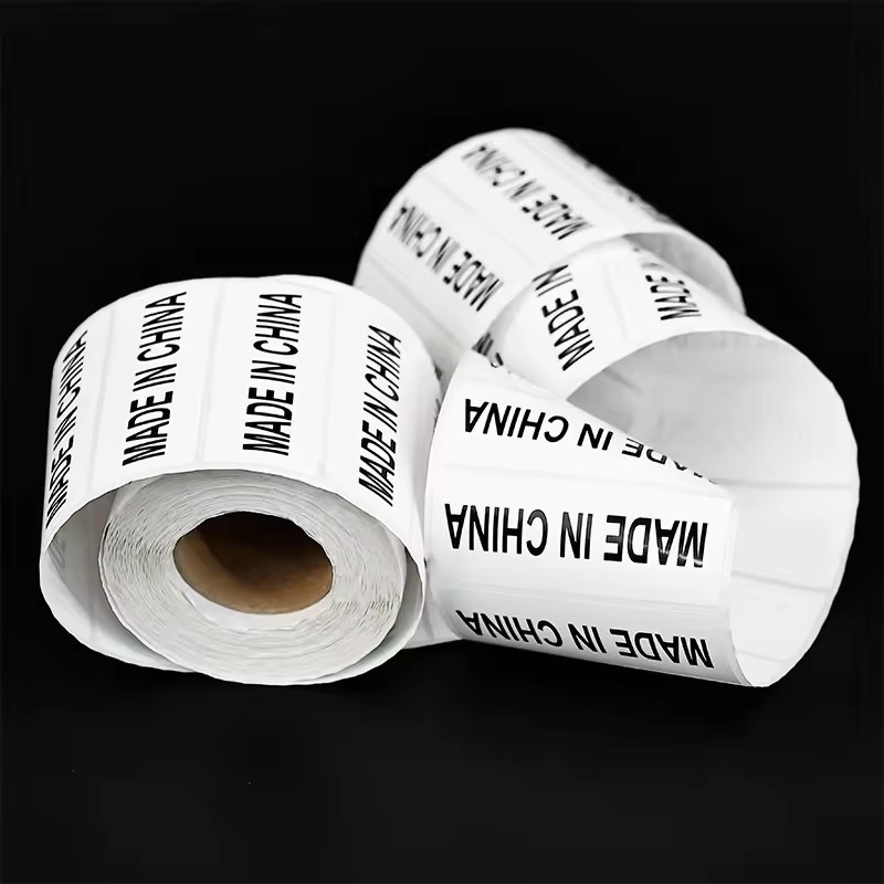 rolls label stickers Private logo