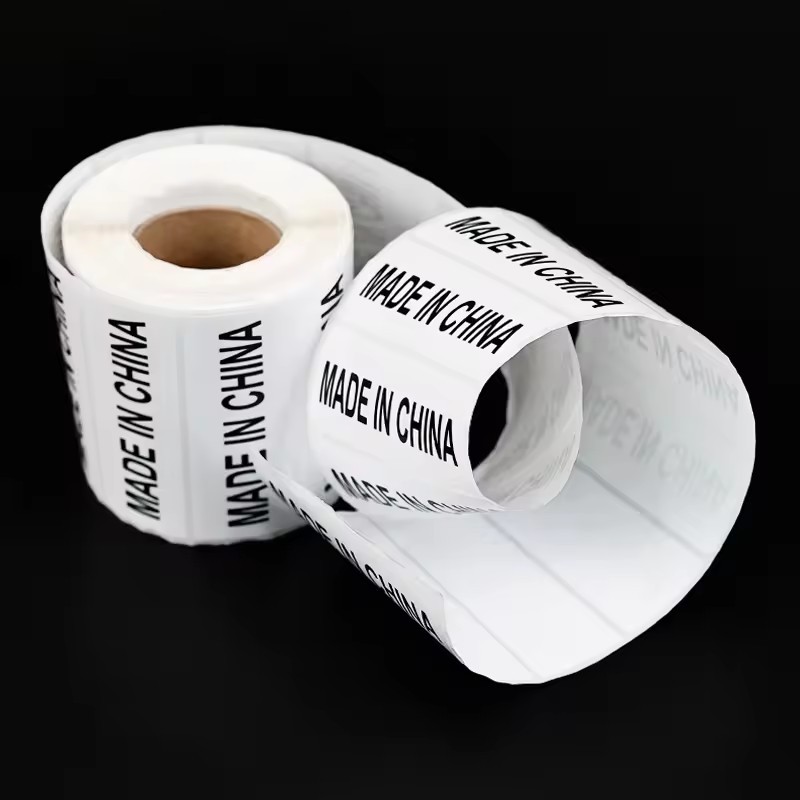 rolls label stickers Private logo