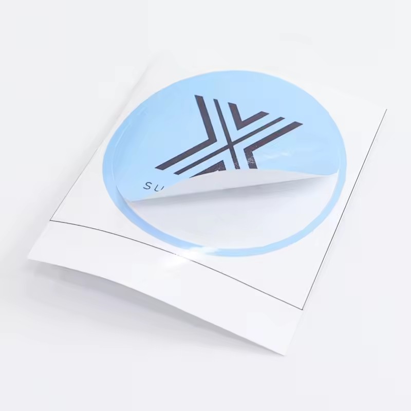 gift box wrapping paper stickers with logo sticker printing mobile phone led flash sticker