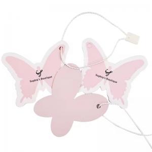 butterfly tags labels for clothing jeans garments online shop packing labels