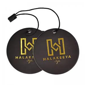 tags round shape labels for clothes 400gsm coated paper swing tags