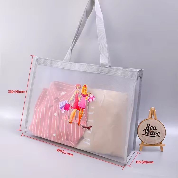 Fashion shopping Ladies tote bag Gauze handbags Tote Purse Beach Bag