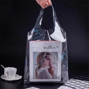 high quality Waterproof Transparent PVC Tote Bag with private logo