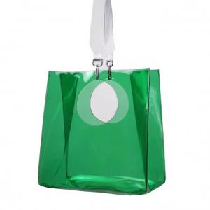 Fashion Transparent Stylish Handbag, Clear Tote Bag Shopping Handbags