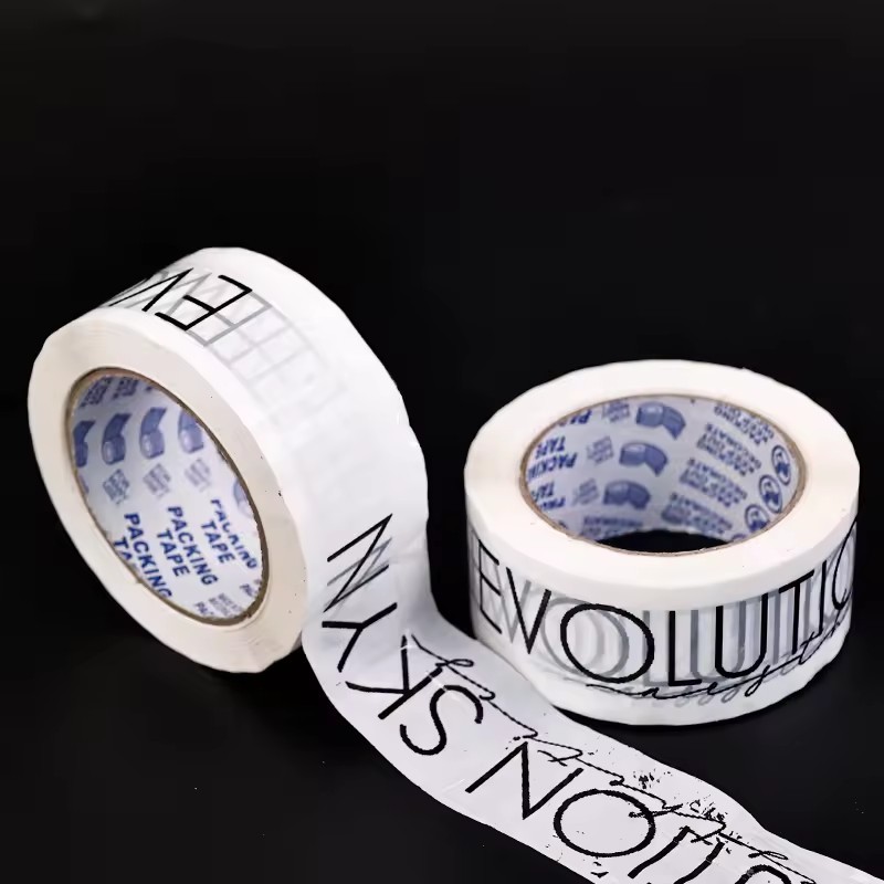 gift Box adhesive packaging White tape packaging Seal tape express packaging box tape