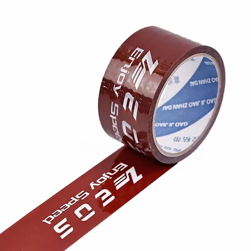 Box Fragile Acrylic Adhesive Brown 100m Bopp Printed Carton Sealing Packing Tape