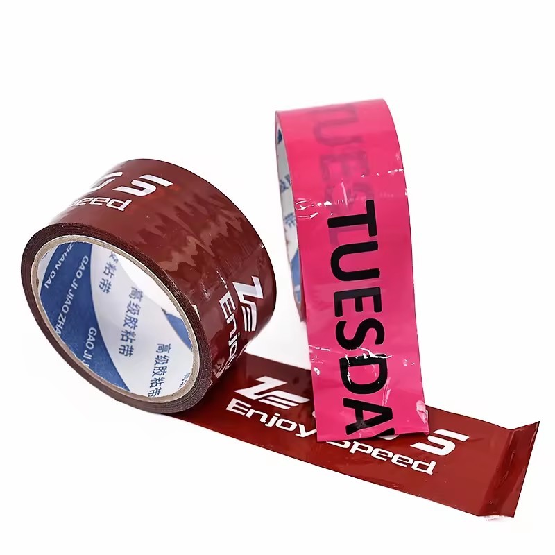 Packaging Tape, Brown 5cmx100m Bopp Printed Carton Sealing Packing Tape