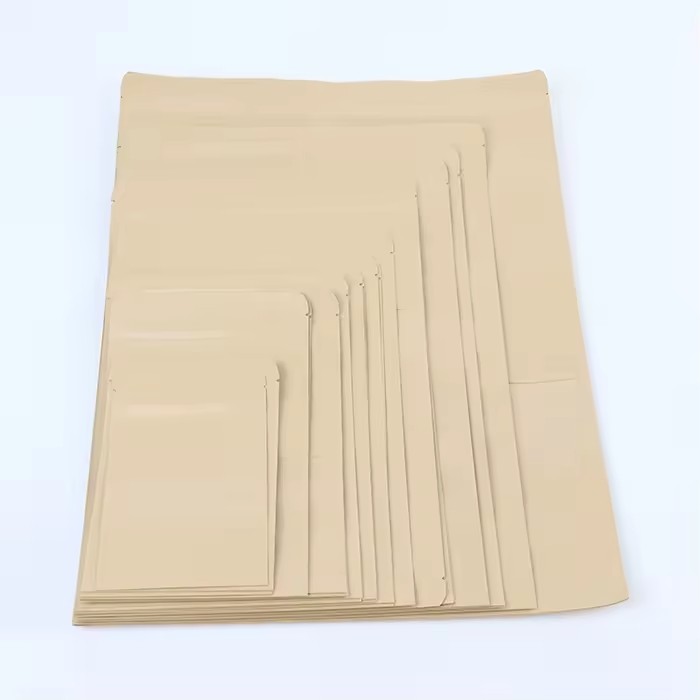 brown Kraft paper bags food grade Packaging Reusable Food Storage Paper Bags