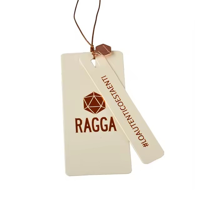 hang tags custom logo brand label hang tag luxury garment hang tags