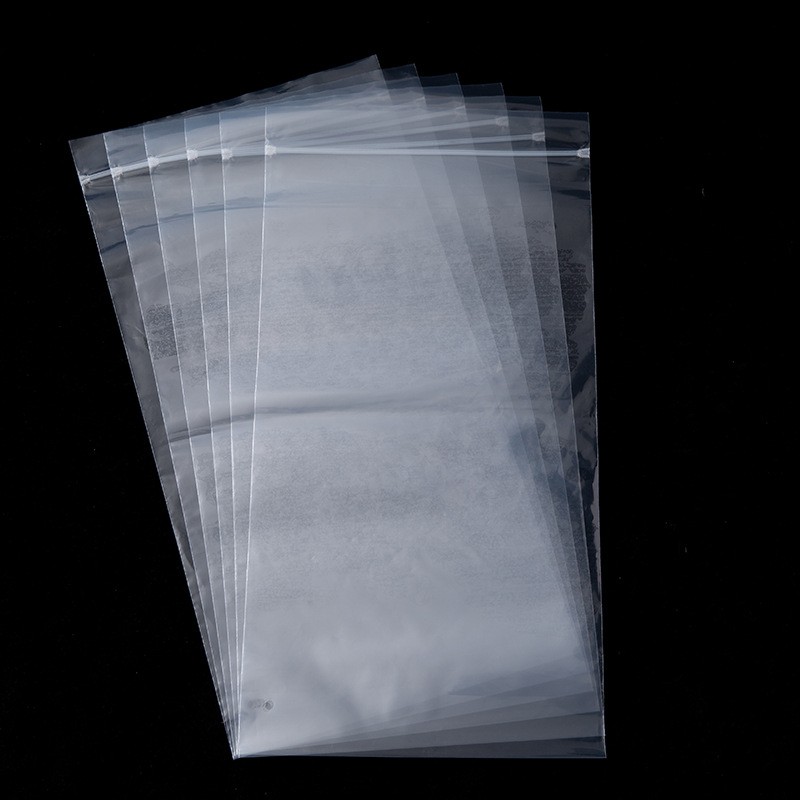 Transparent PE self sealing bag, universal packaging for daily necessities and clothing, moisture-proof sealing