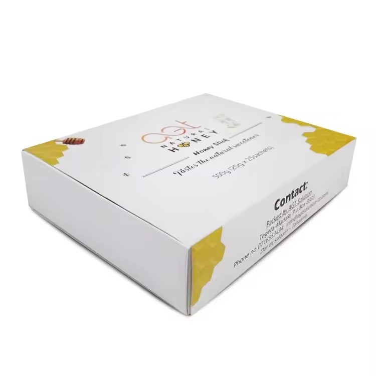 Excellent quality wholesale white card paper drawer slide packaging gift boxes