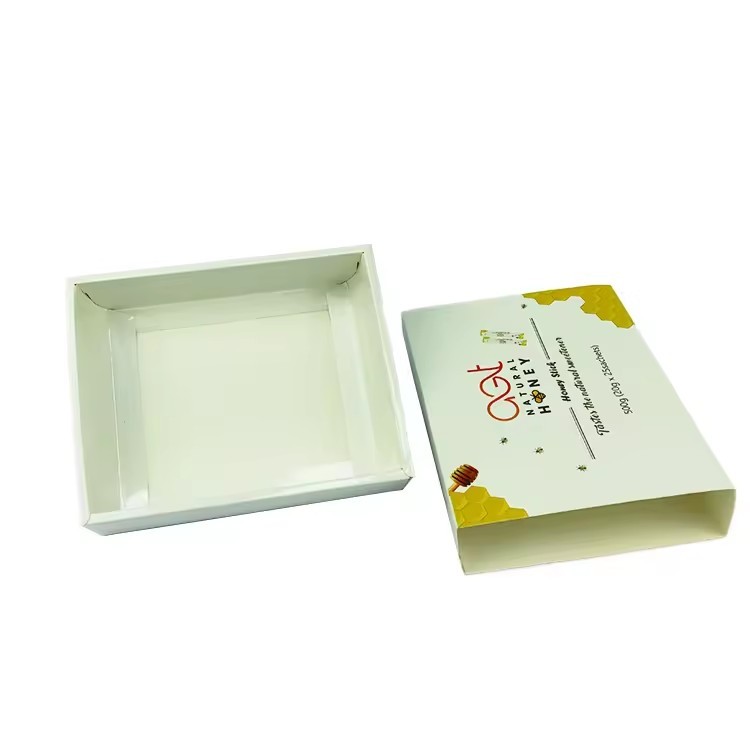 Excellent quality wholesale white card paper drawer slide packaging gift boxes