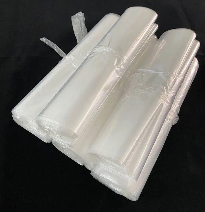 PE flat pocket plastic storage packaging bag, small bag, thickened transparent plastic bag - 副本