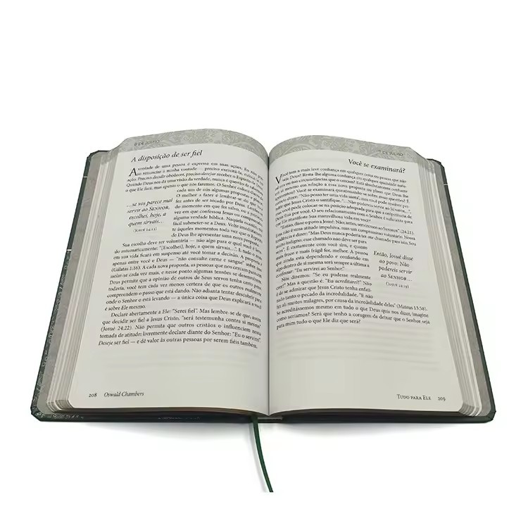 Hardcover Bible Printing With Gold Foil Cover