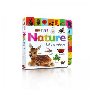 Children's Book Printing Baby Toys Nature Fun Early Learning Books Board Book Set For Kids