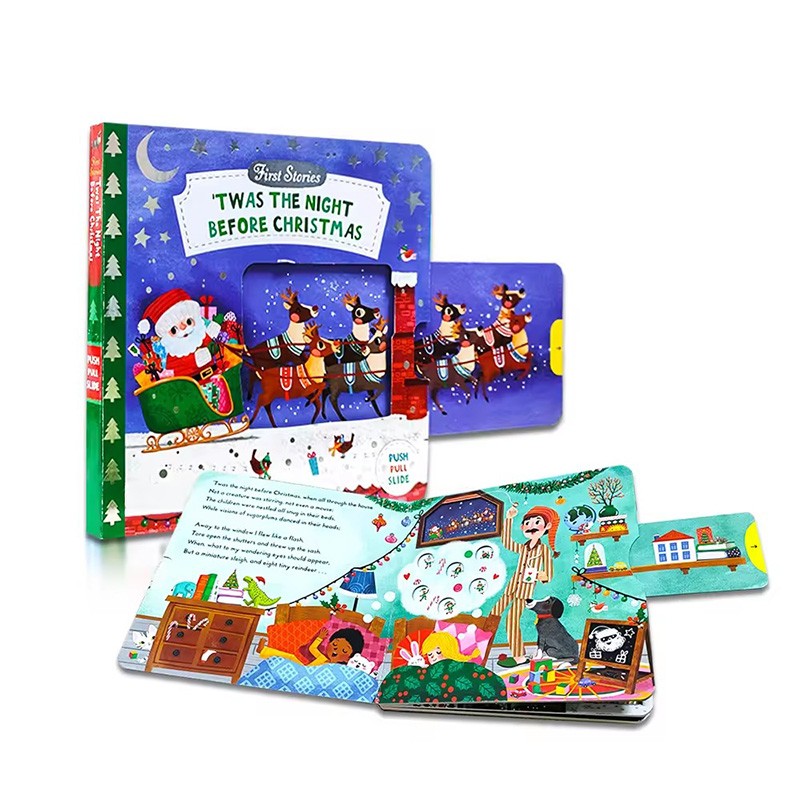 christmas gift for kids Twas the night before christmas bedtime story books kids book