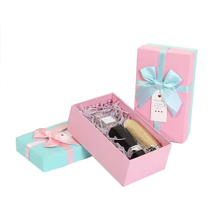 fancy gift packaging cardboard box for cosmetic lip gloss diffuser bottle box