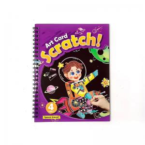 Drawing Book Baby Education Toy Art Card Scratch Cute Diy Toys Girls Games Coloring Books