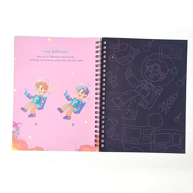 Drawing Book Baby Education Toy Art Card Scratch Cute Diy Toys Girls Games Coloring Books