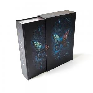 Books Full Color Hardcover Book With Foil Sprayed Edge Novel Book Case Bound Dust Jacket Printing