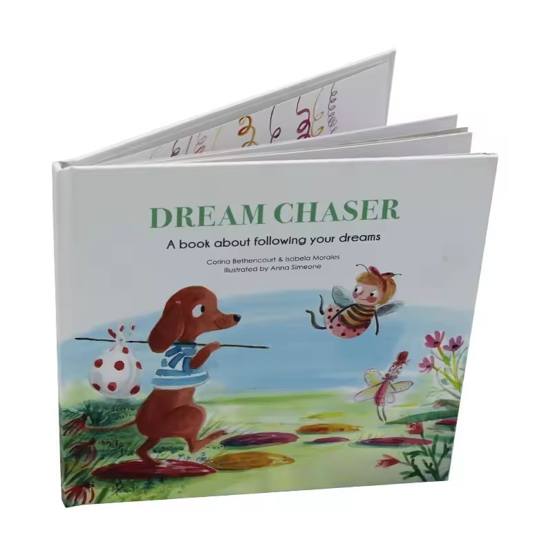 offset hardcover children's book printing hardback kids story coloring children book printing