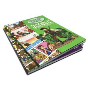 Custom children chinese story softcover books paperback book printing for students