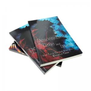 Softcover Books High Quality Gloss Pages Brochure Books Full Color Print Perfect Binding Paperback Books