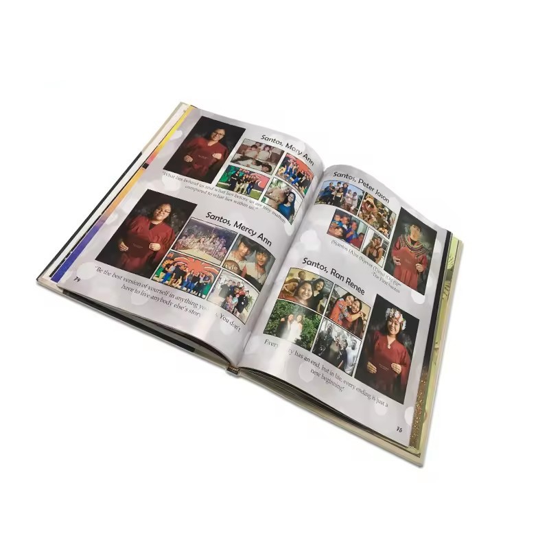 full color high quality art paper hardcover novel book printing service