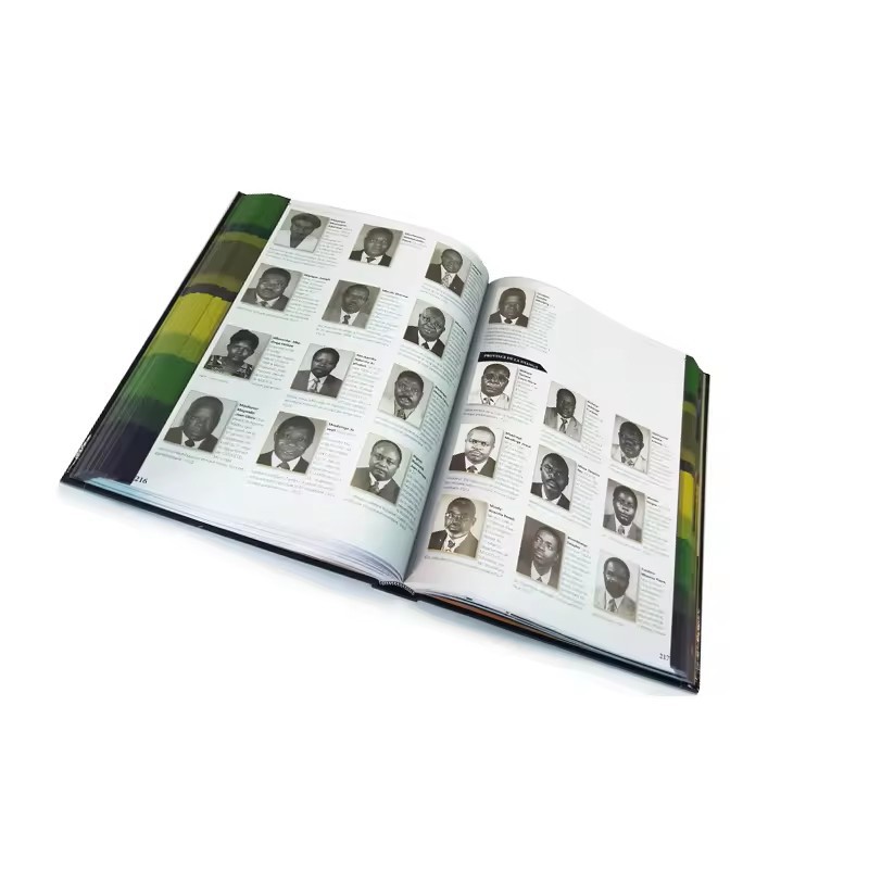 full color high quality art paper hardcover novel book printing service