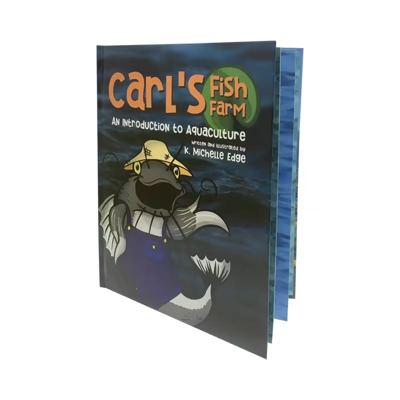 Hardcover Children Book Printing 11x8.5 Custom Children hardcover book printing