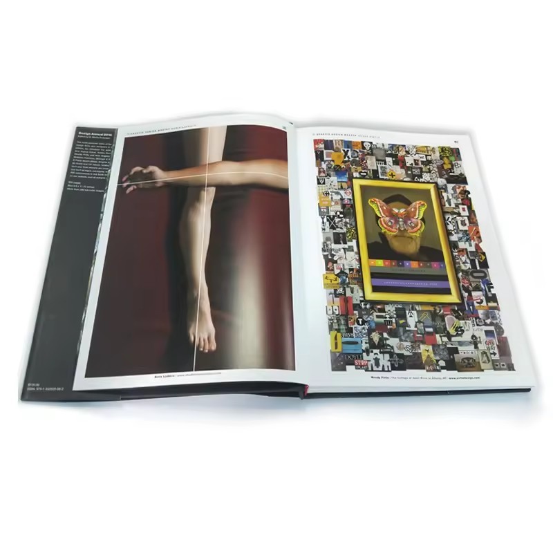 full color photo books artbook case bound hardback cover photograph portfolio books printing