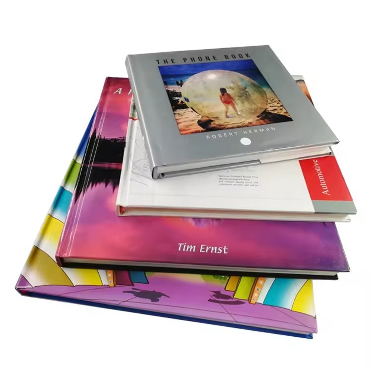 full color photo books artbook case bound hardback cover photograph portfolio books printing