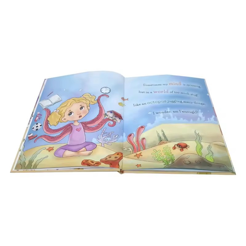 Publishing Services Coloring Soft Cover Paperback Hardcover Board Kids Children Book Printing