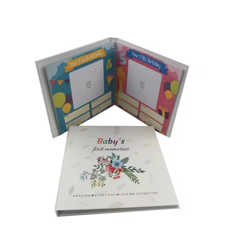 Custom Printing Hard Cover Baby Memory Photo Album